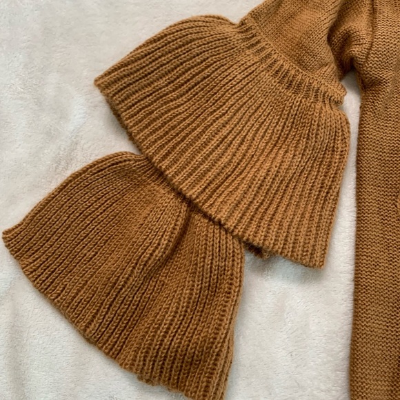 Main Strip Women’s Layered Sleeve Sweater Dress Size Small - Picture 11 of 17